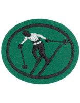 Skiing Downhill honor patch
